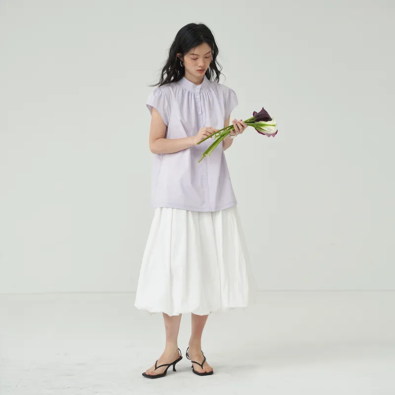 Omont Shirt Women's Light Purple-5