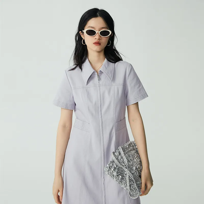 Omont Short Sleeved Dress Women's-13