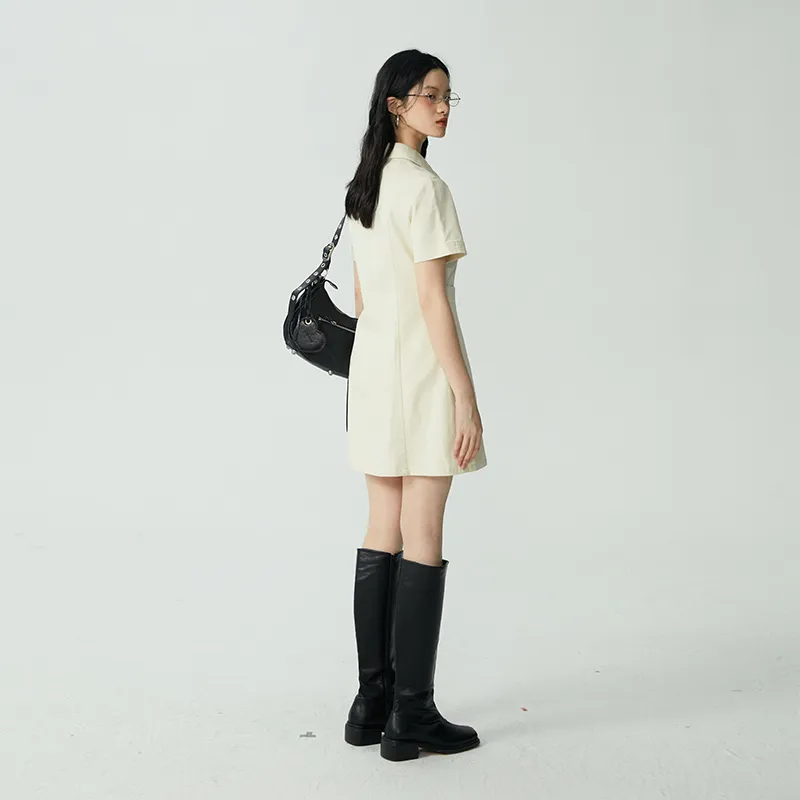 Omont Short Sleeved Dress Women's-6