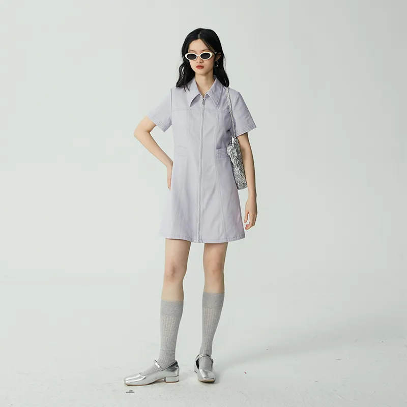 Omont Short Sleeved Dress Women's-9