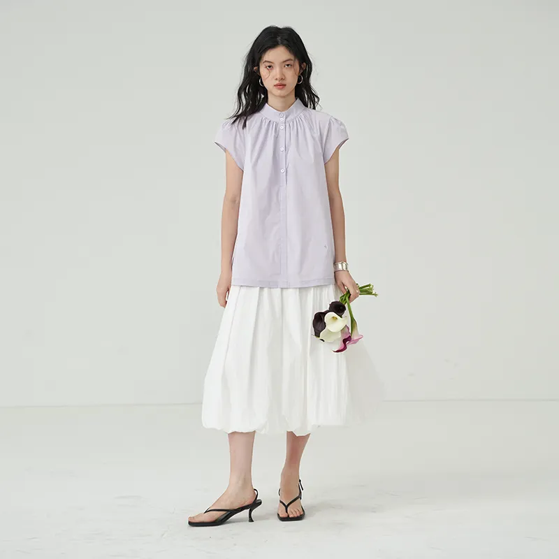 Omont Shirt Women's Light Purple-2