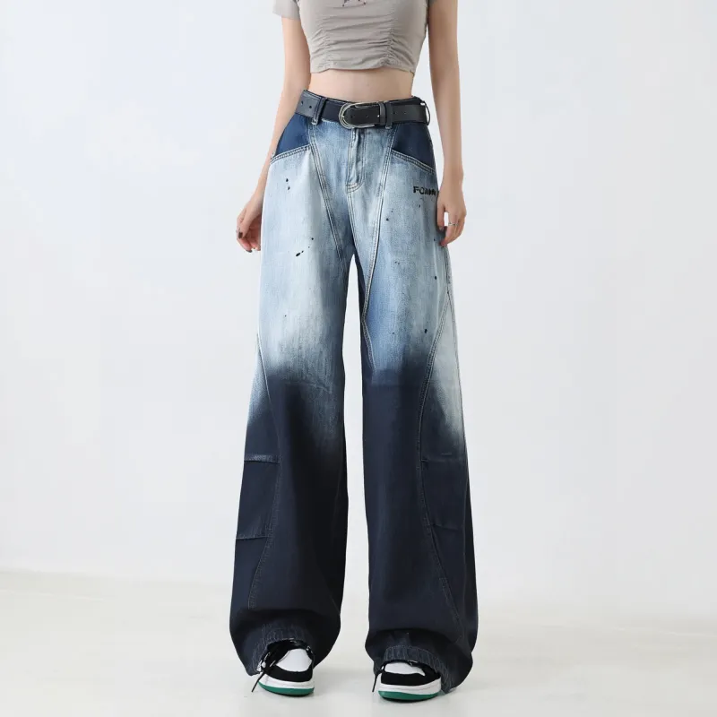 FCMM Jeans Unisex Gradient Blue-4