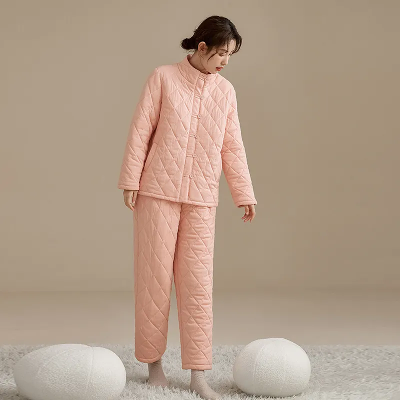 Connia Pajama Set Women's Light Carmine Red-1