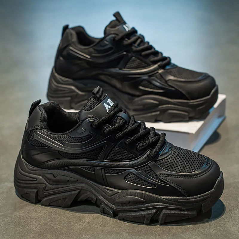 RENBEN Breathable, Lightweight Coverage Low Top Chunky Sneakers Men's-12