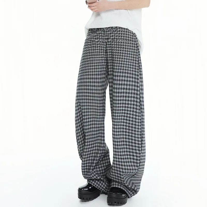NC 30 Casual Pants Unisex Plaid-5