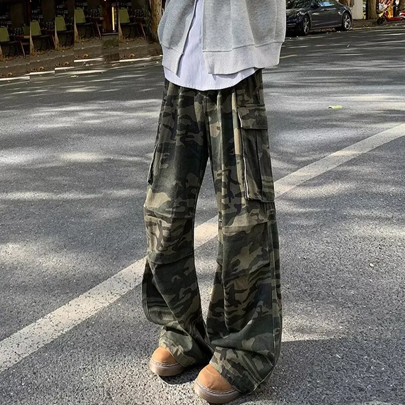 NC-30 Casual Pants Unisex Camouflage-4