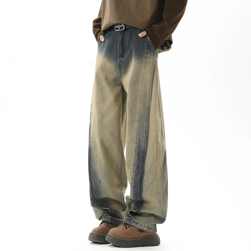 NC 30 Jeans Unisex Yellow Mud-1