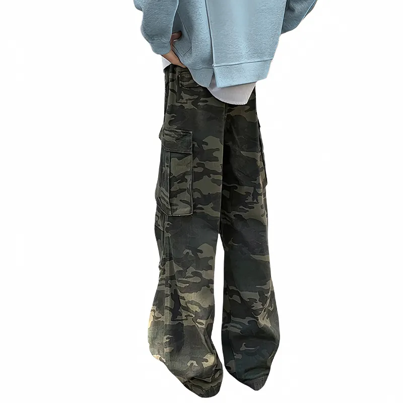 NC-30 Casual Pants Unisex Camouflage-1