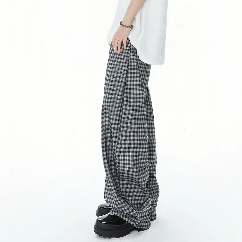 NC 30 Casual Pants Unisex Plaid-3