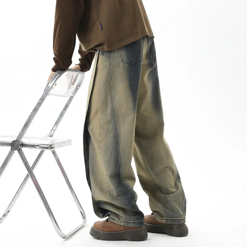 NC 30 Jeans Unisex Yellow Mud-2