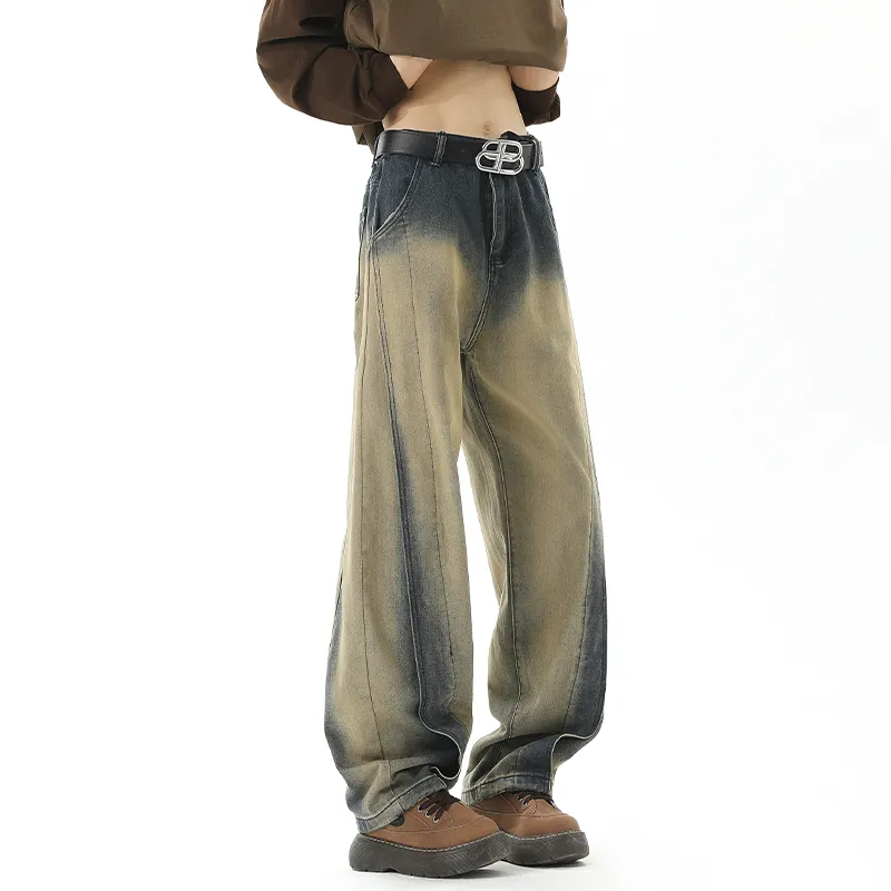 NC 30 Jeans Unisex Yellow Mud-4