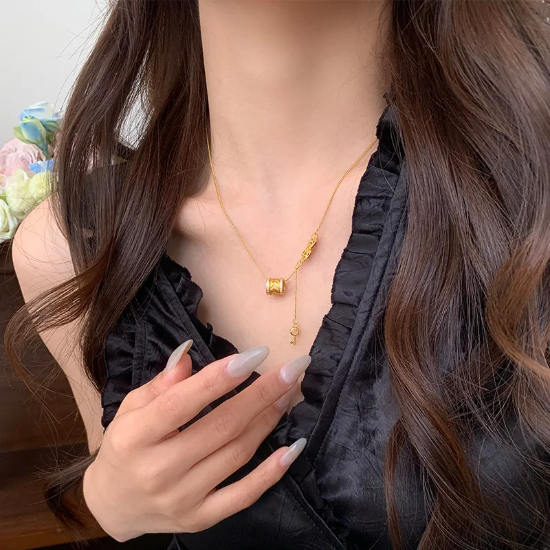 QIDUYINSHI S925 Silver Necklaces Unisex-10