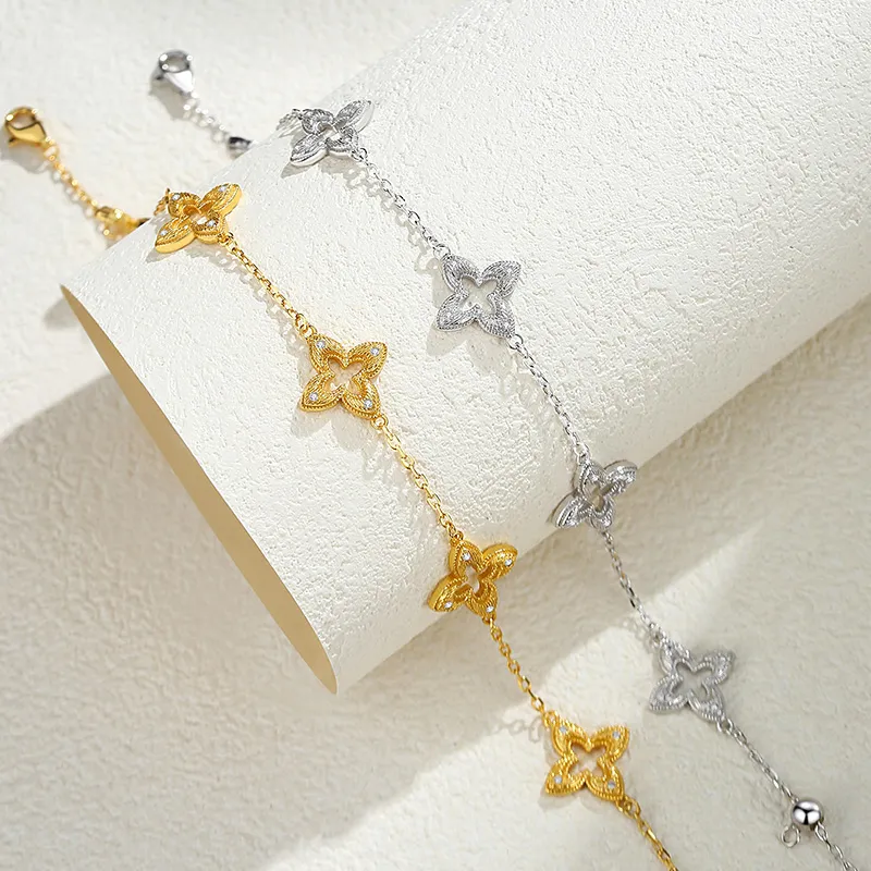 QIDUYINSHI S925 Silver Necklaces Women's-16
