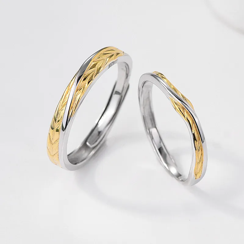 QIDUYINSHI S925 Silver Rings Unisex Box-2