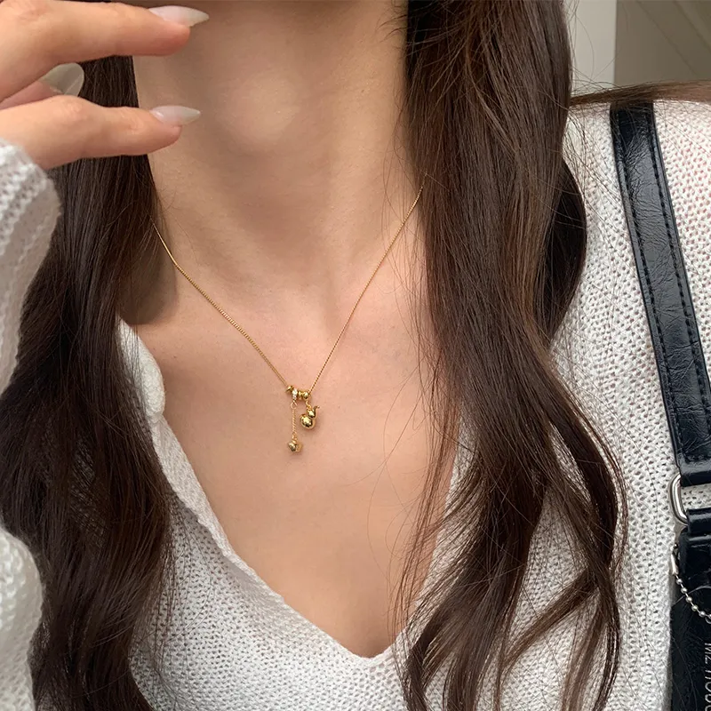 QIDUYINSHI S925 Silver Necklaces Women's-8