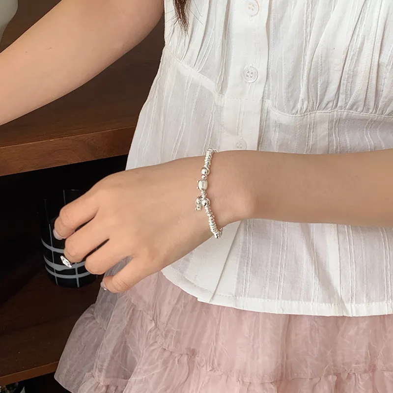 QIDUYINSHI S925 Silver Bracelets Women's-2