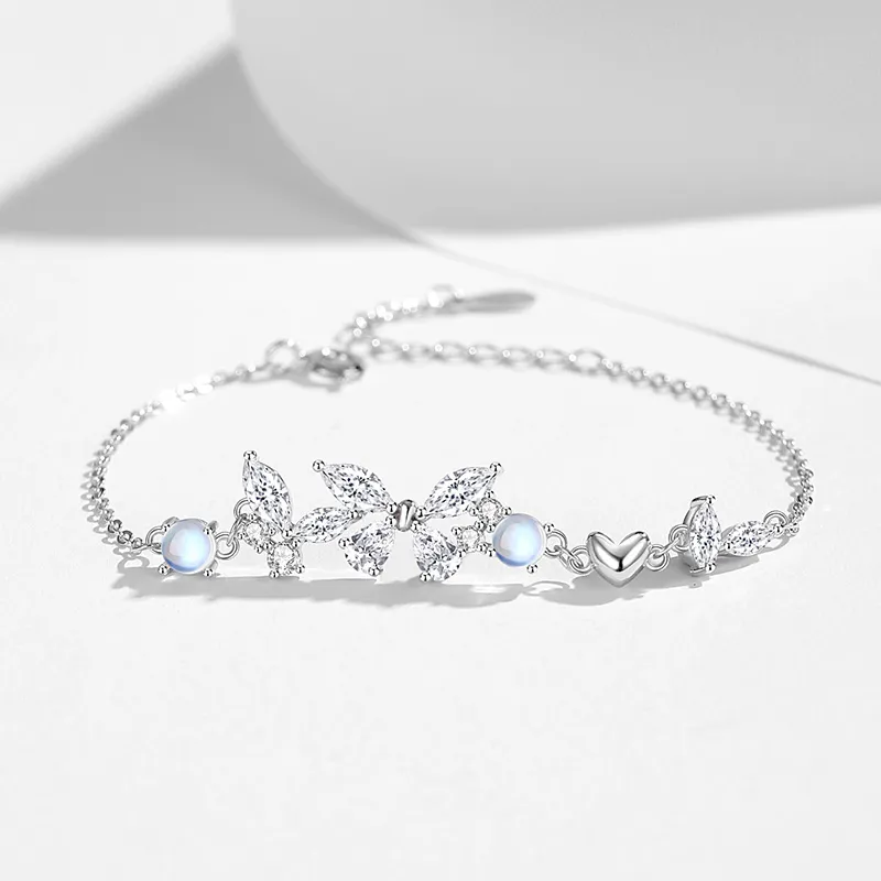 QIDUYINSHI S925 Silver Bracelets Women's-2