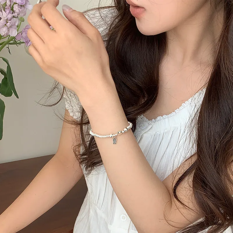 QIDUYINSHI S925 Silver Bracelets Women's-5