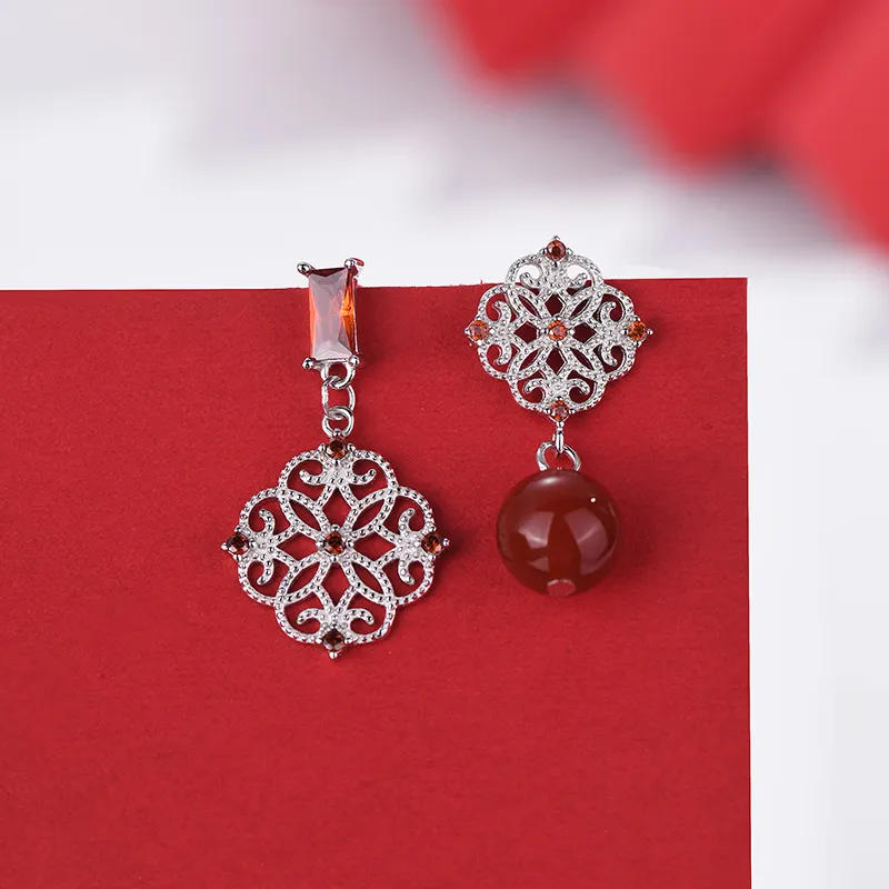 QIDUYINSHI S925 Silver Earrings Women's-2