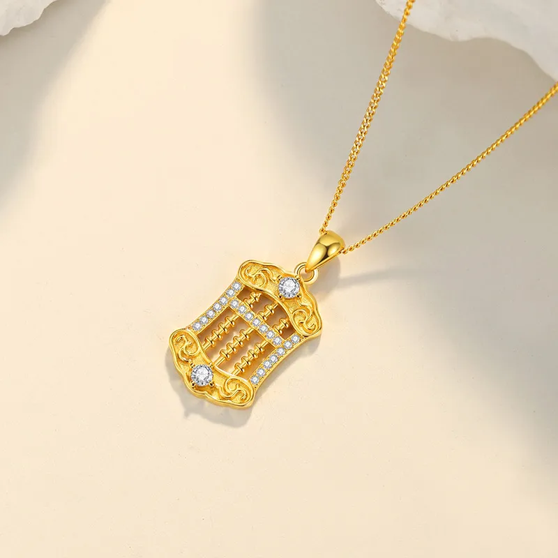 QIDUYINSHI S925 Silver Necklaces Women's-9
