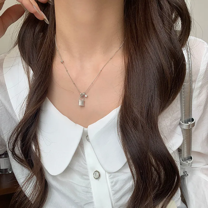 QIDUYINSHI S925 Silver Necklaces Women's-2