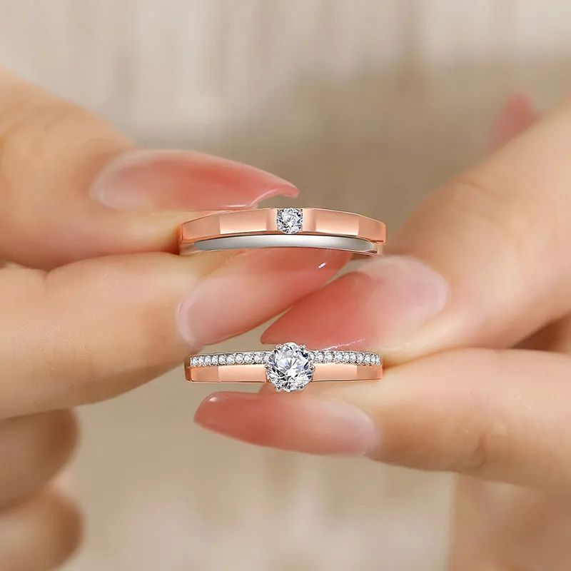 QIDUYINSHI S925 Silver Rings Unisex-3