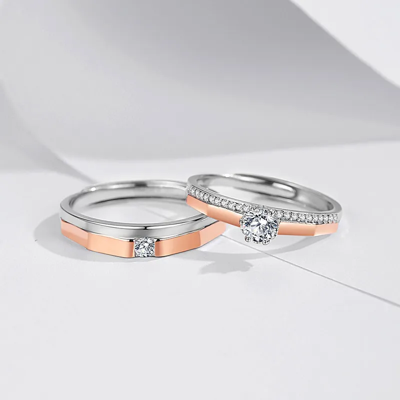 QIDUYINSHI S925 Silver Rings Unisex-2