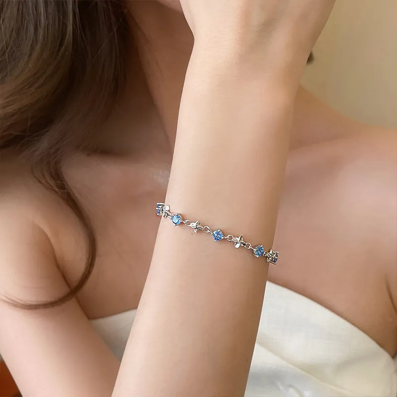 QIDUYINSHI 999 Fine Silver Bracelets Women's-9
