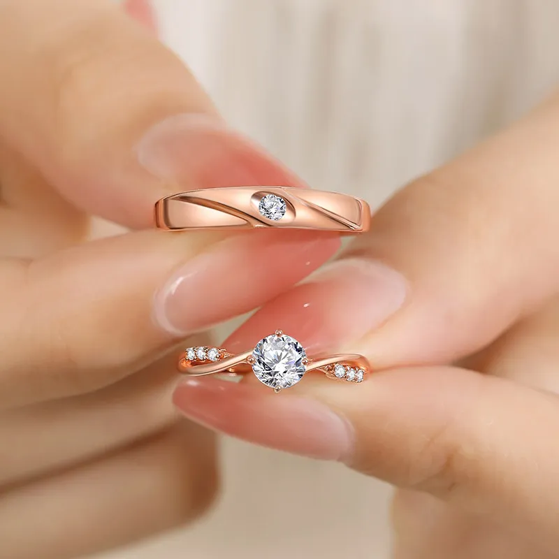 QIDUYINSHI S925 Silver Rings Unisex-4