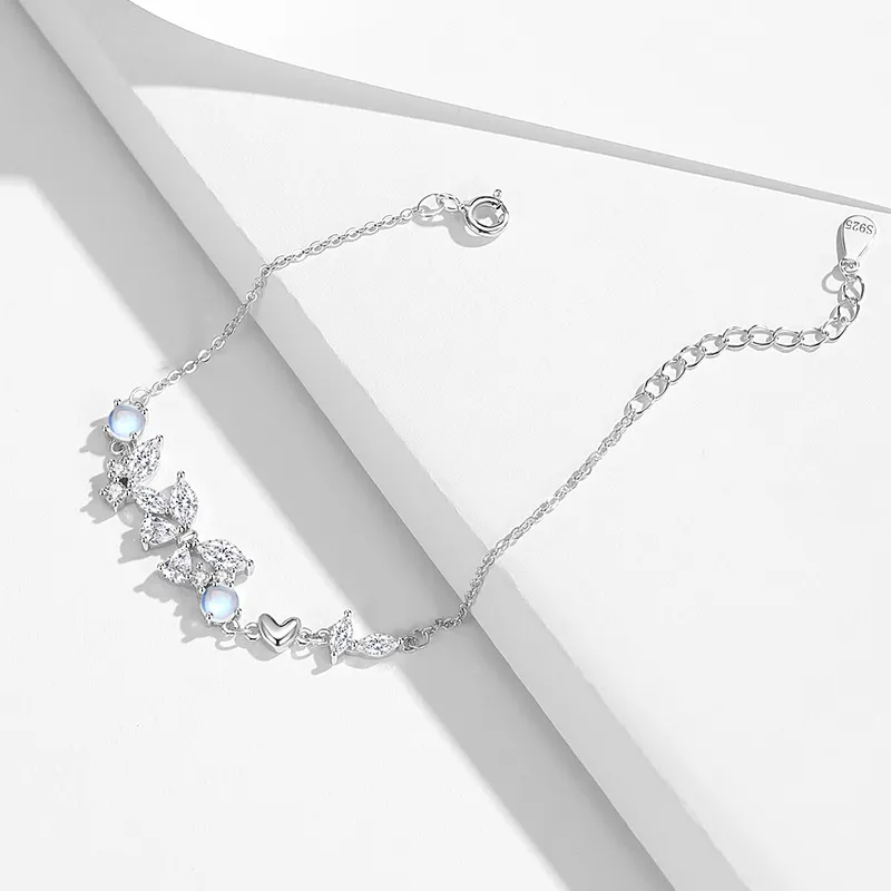 QIDUYINSHI S925 Silver Bracelets Women's-3