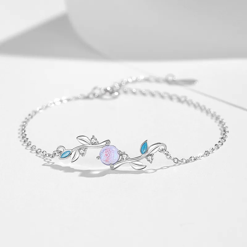 QIDUYINSHI S925 Silver Bracelets Women's-3
