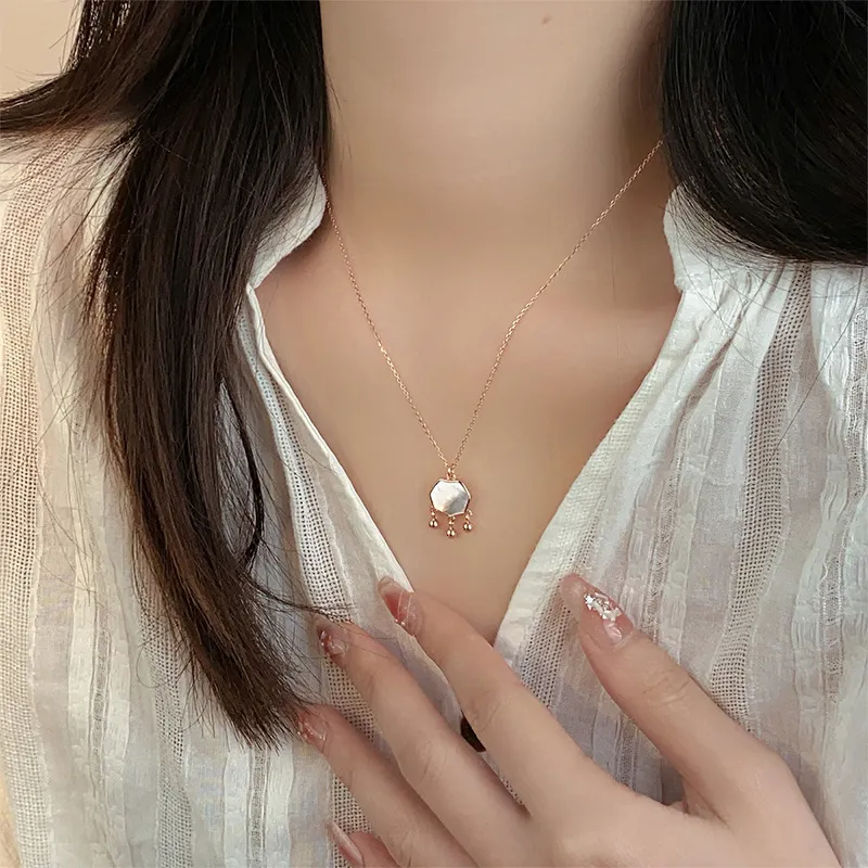 QIDUYINSHI S925 Silver Necklaces Women's-2