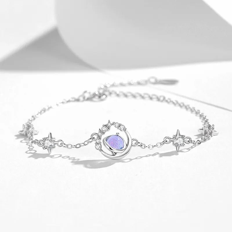 QIDUYINSHI S925 Silver Bracelets Women's-3