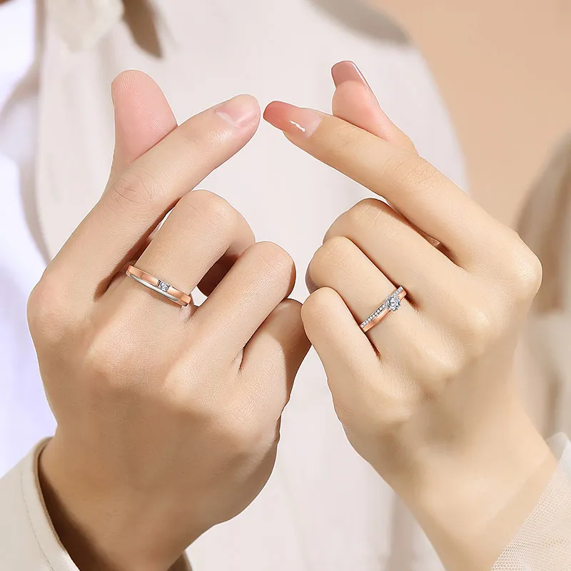 QIDUYINSHI S925 Silver Rings Unisex-4