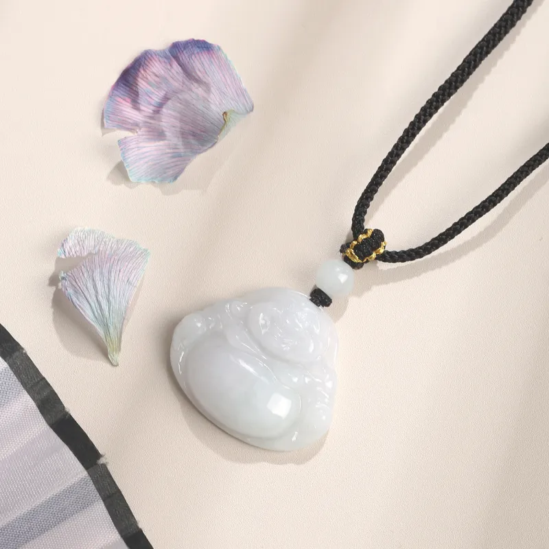 KING TAI FOOK Bean Type Jadeite Necklaces Unisex-2