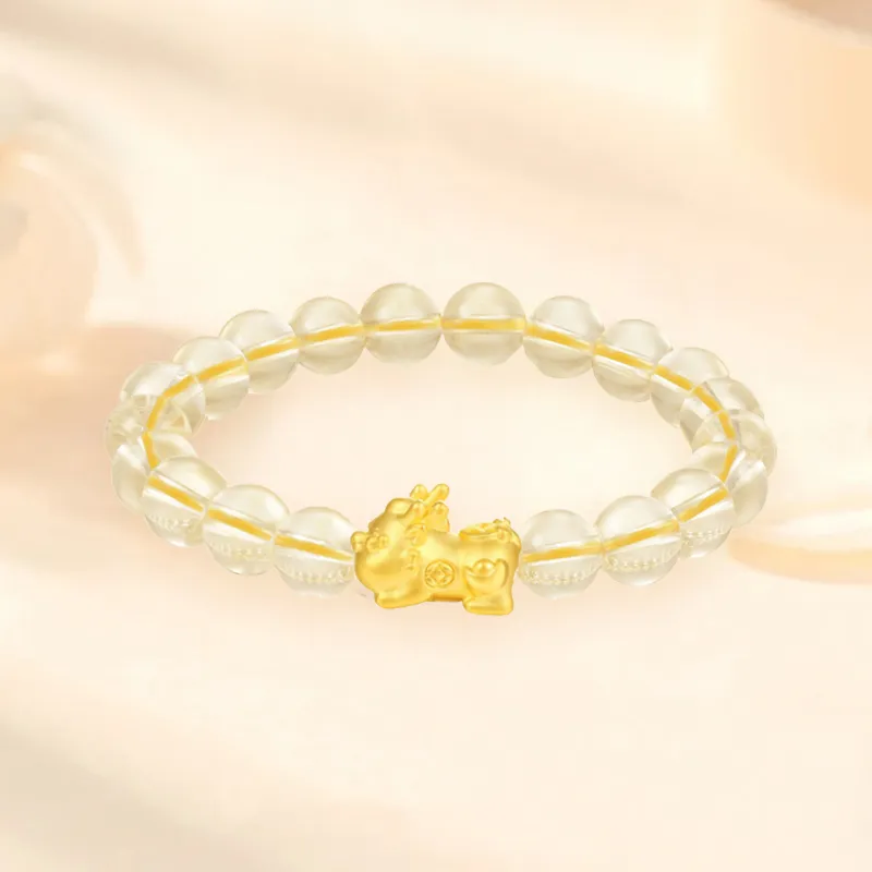 KING TAI FOOK Gold Bracelet Unisex-3