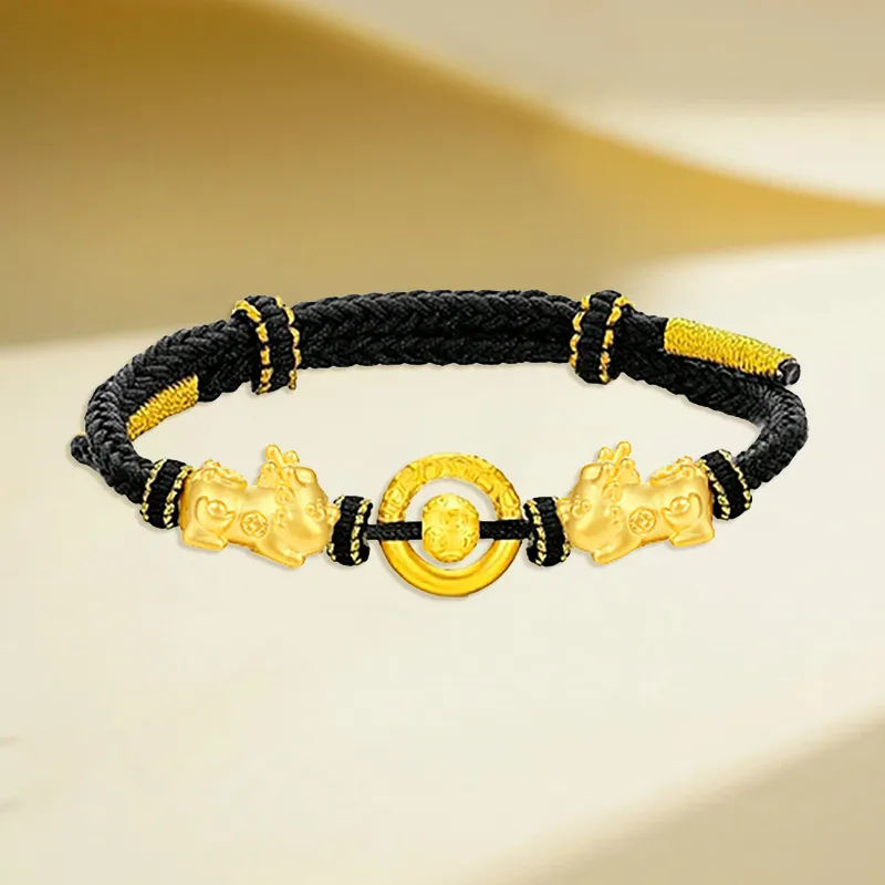KING TAI FOOK Gold Bracelet Unisex-1