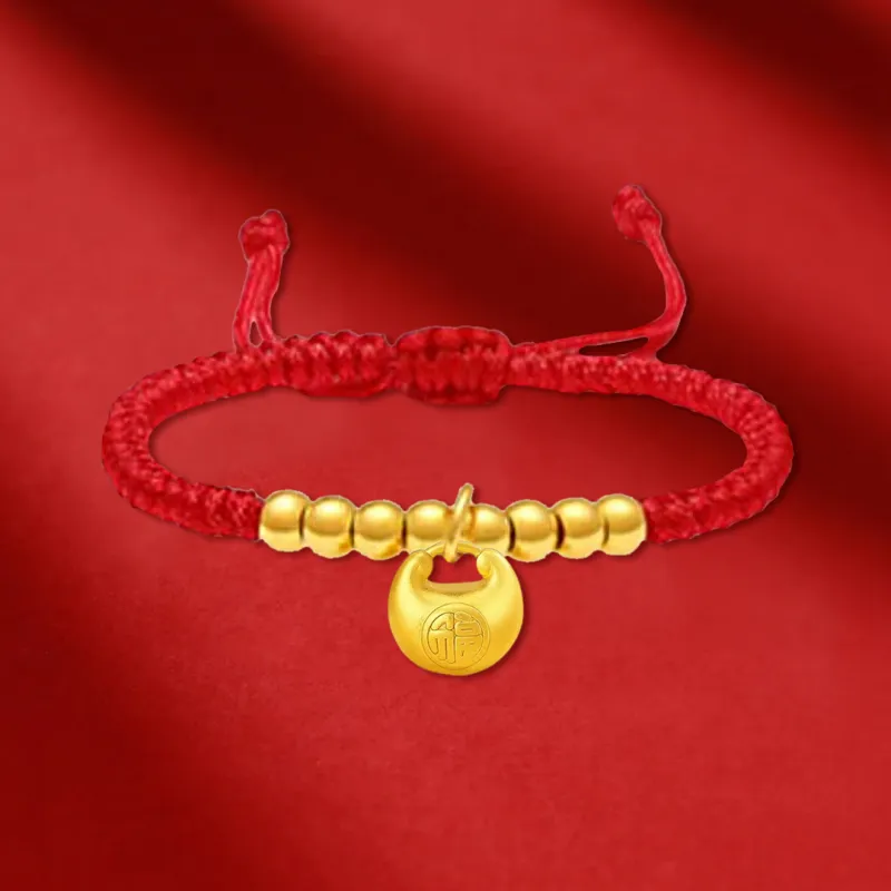 KING TAI FOOK Gold Bracelet Unisex-1