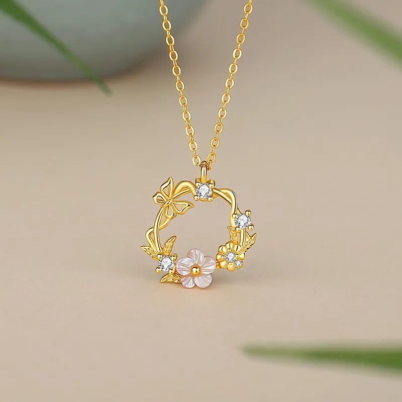 KING TAI FOOK 925 Sterling Silver Necklaces Women's-3