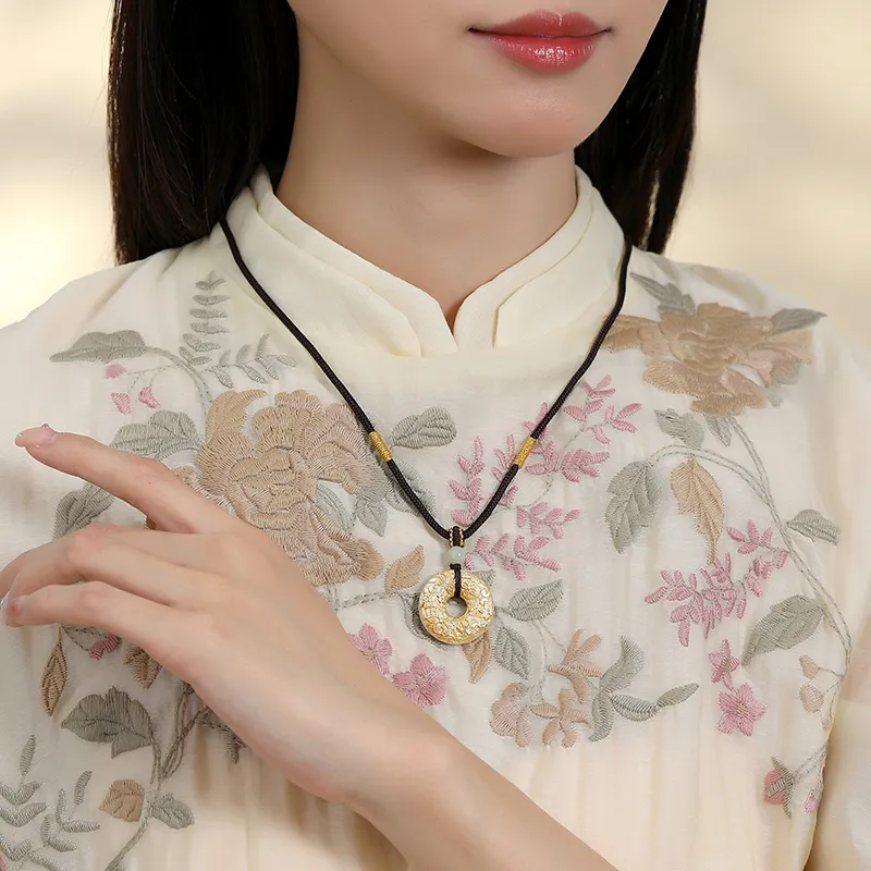 KING TAI FOOK 999 Fine Silver Necklaces Women's-1