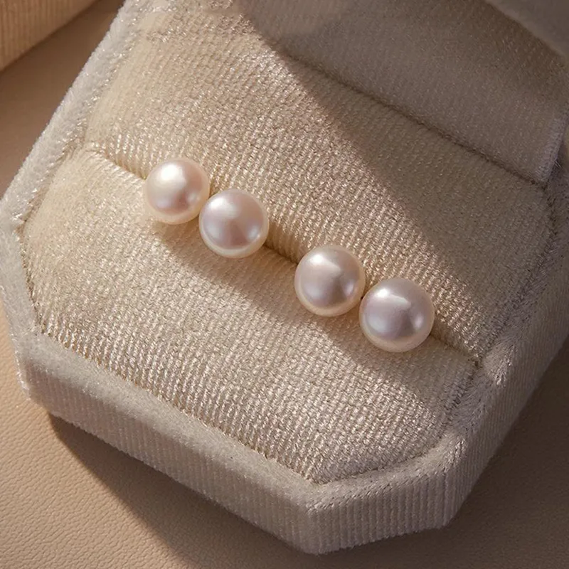 KING TAI FOOK Pearl Stud Earrings Women's-1