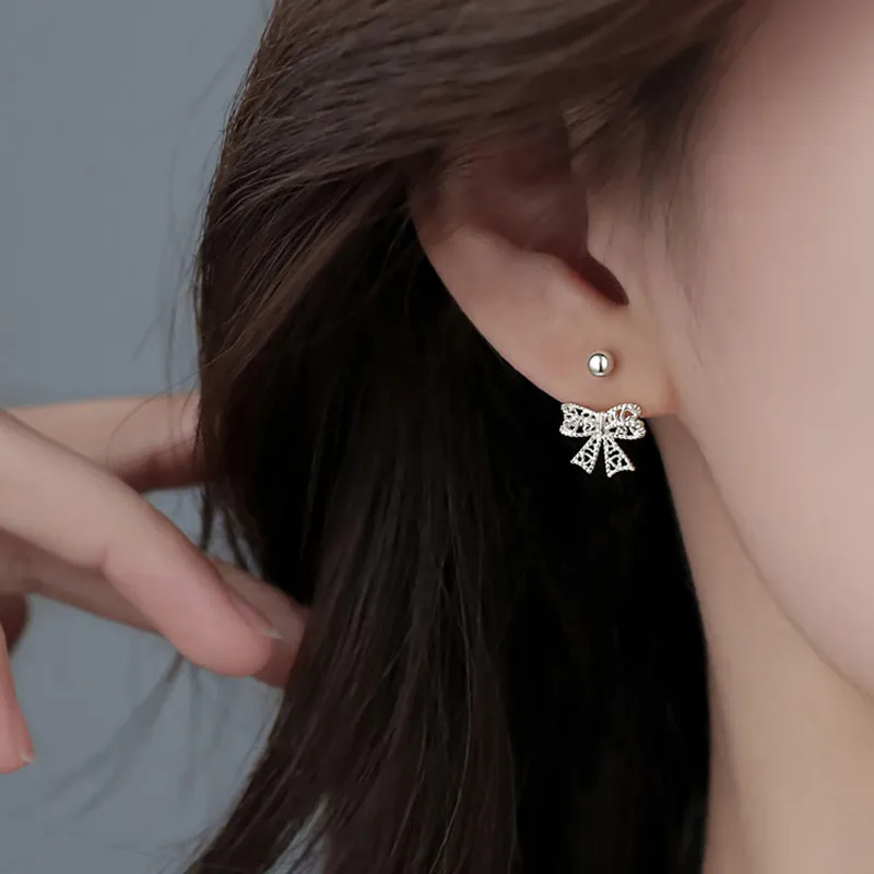 KING TAI FOOK 999 Fine Silver Earrings Women's-2