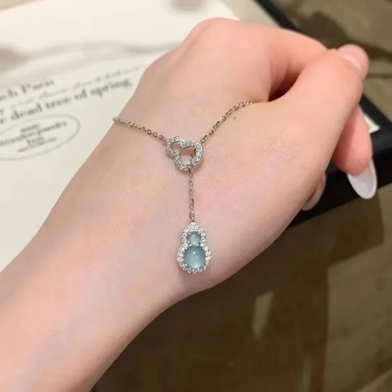 KING TAI FOOK Glutinous Jade Jadeite Necklaces Women's-5