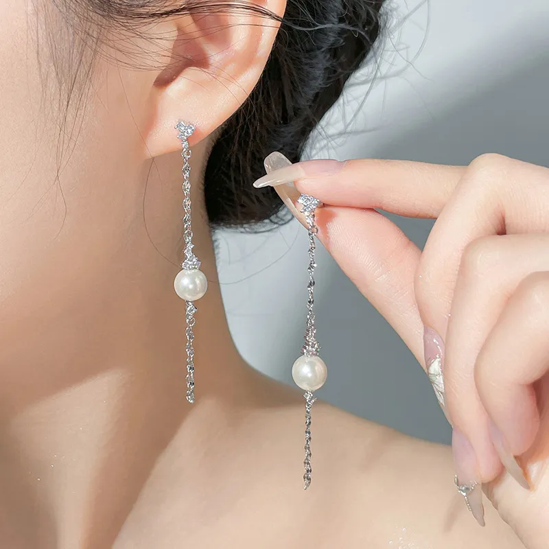 KING TAI FOOK S925 Silver Earrings Women's-1