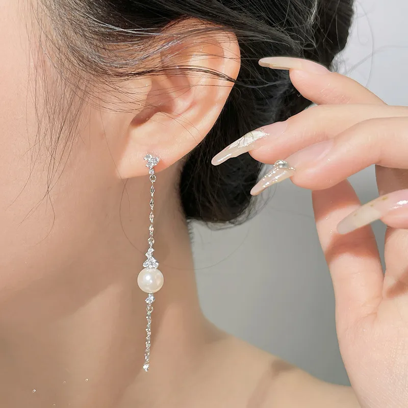 KING TAI FOOK S925 Silver Earrings Women's-2