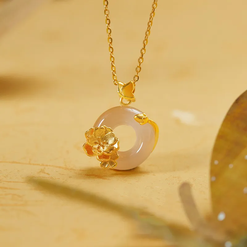 KING TAI FOOK Chalcedony Necklaces Women's-1