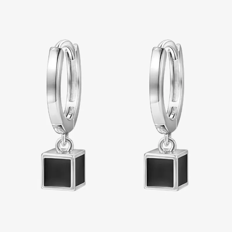 KING TAI FOOK 999 Fine Silver Resin Earrings Women's-4