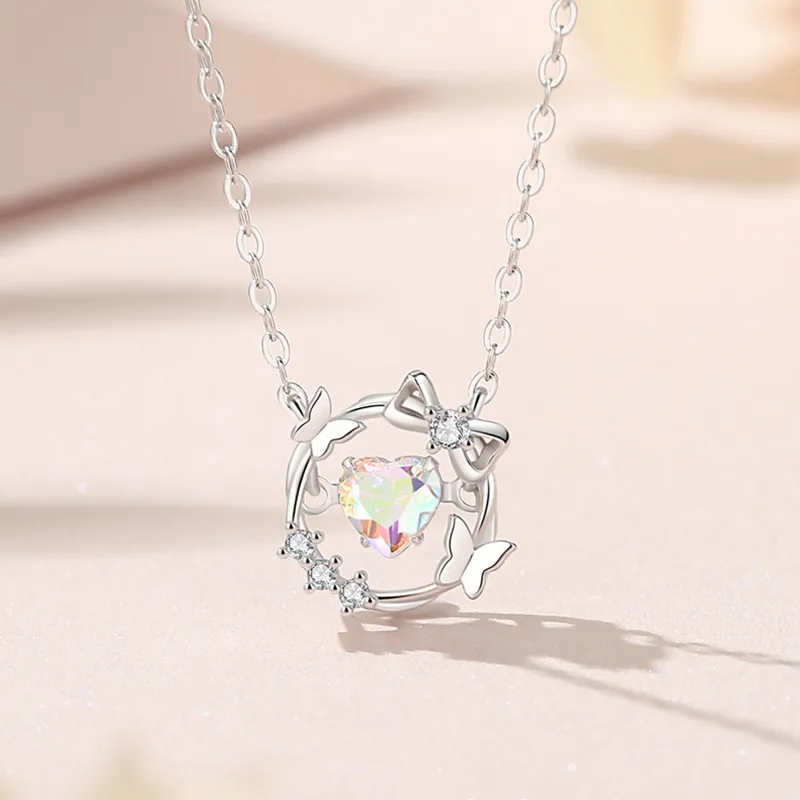 KING TAI FOOK S925 Silver Necklaces Women's-1