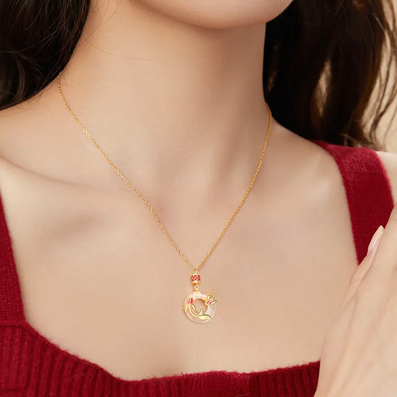 KING TAI FOOK Chalcedony Necklaces Women's-5