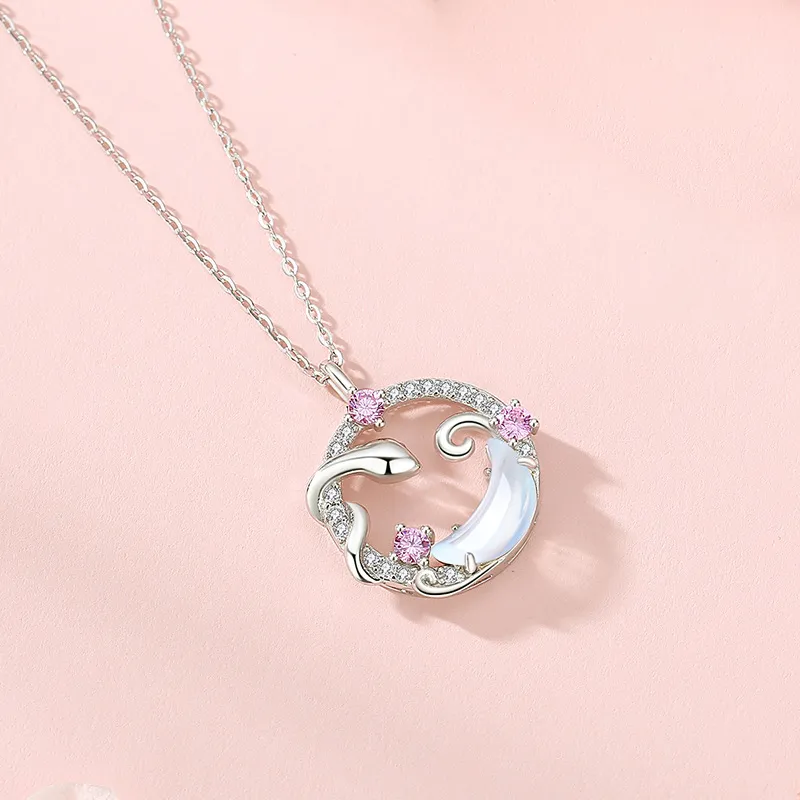 KING TAI FOOK 925 Sterling Silver Necklaces Women's-3